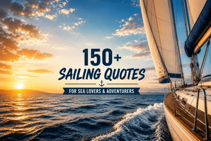 150+ Sailing Quotes for Sea Lovers & Adventurers