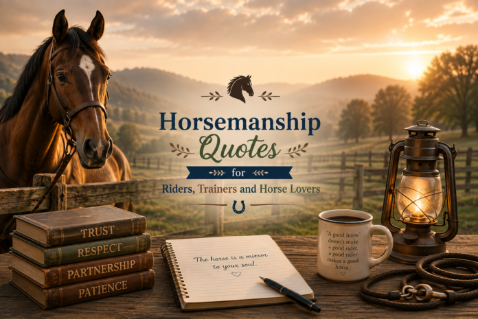 Horsemanship Quotes for Riders, Trainers and Horse Lovers